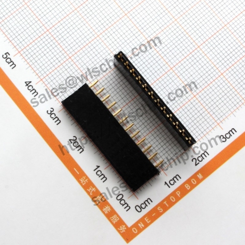 Single Row Female Pin Header Socket Female Pitch 2.54mm 1x12pin