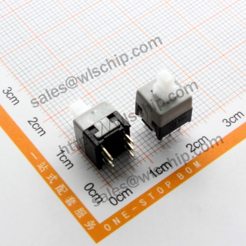 8.5 * 8.5mm self-locking 6Pin button