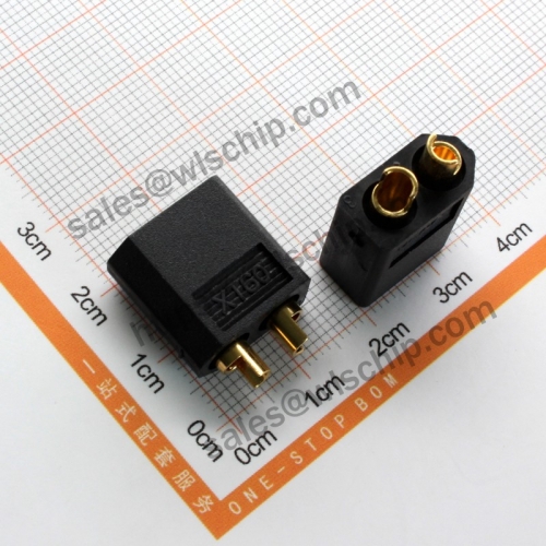 Connector Plug Model T-Interface XT60 Male Black Premium