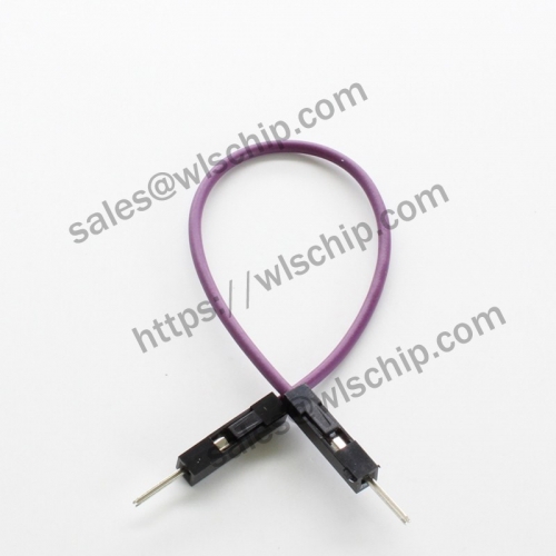 Dupont Male to Male Length 10cm Cable Purple