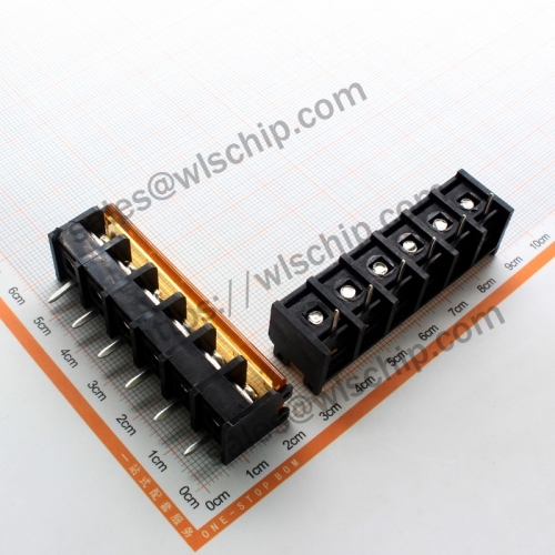 HB-9500 Terminal Block Fence Type Covered Pitch 9.5mm HB-6Pin