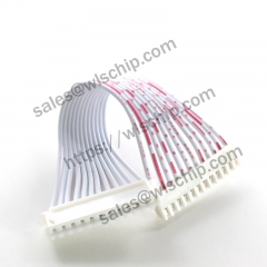 XH2.54 red and white cable connection cable length 10cm double head 12Pin
