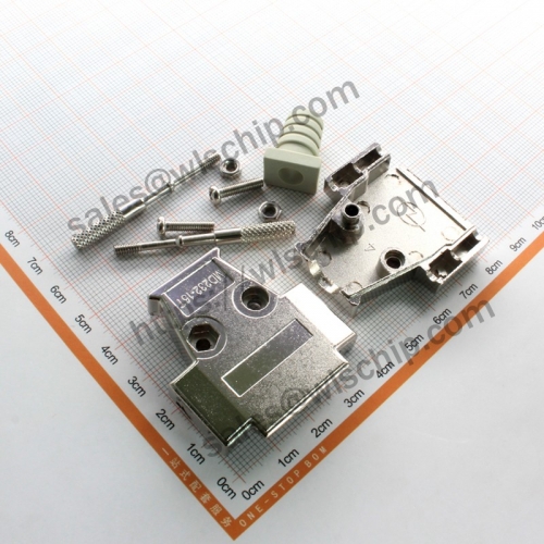 Serial connector Interface connector DB15 metal shell Welded wire