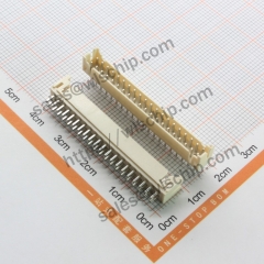 PHD2.0 Double Row Socket Connector Double Row Pin Pitch 2.0mm 2 * 20A Straight Pin