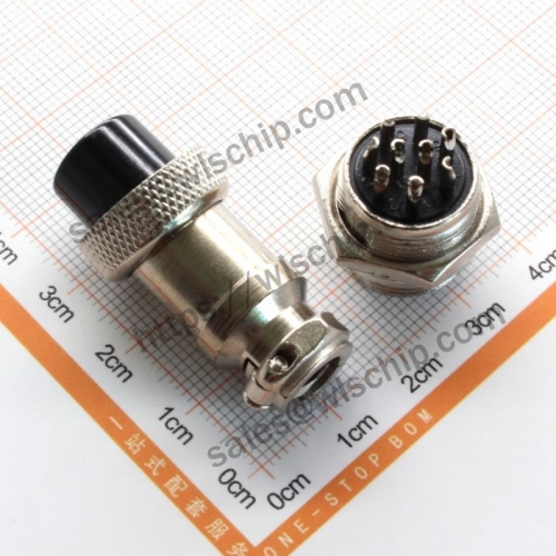 GX16-9 connector aviation socket connector 16mm cable connector 9Pin 9 core plug + socket