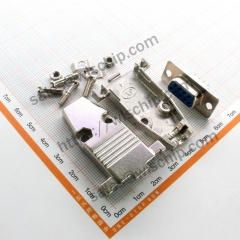 Connector DB9 Plug Board Type Female + Metal Housing