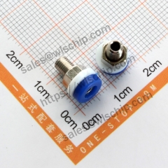 2mm banana plug all copper blue power terminal connector