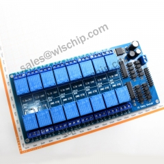 Relay module 16 12V with optocoupler protection