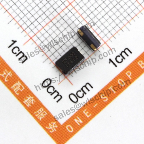 Passive crystal oscillator volume 5 * 3.2mm 25M 20 feet 5032