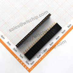 Single Row Female Pin Header Socket Female Pitch 2.54mm 1x20pin