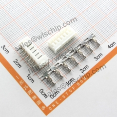 PH2.0 terminal block plug-in connector pitch 2.0mm plug + straight pin socket + terminal 7Pin