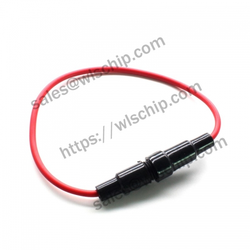 Fuse holder with wire suitable for 5 * 20mm fuse clip fuse accessories