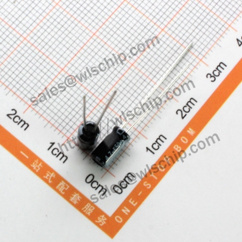 DIP In-line aluminum electrolytic capacitor 50V 4.7uF 4 * 7mm