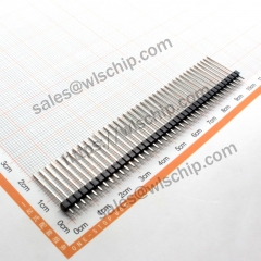 Single row pin header 1 * 40Pin 21mm pitch 2.54mm high quality