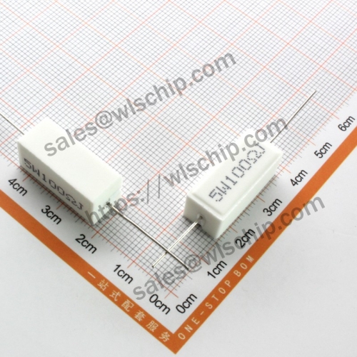 Cement resistor SQP 5W 100R 5%