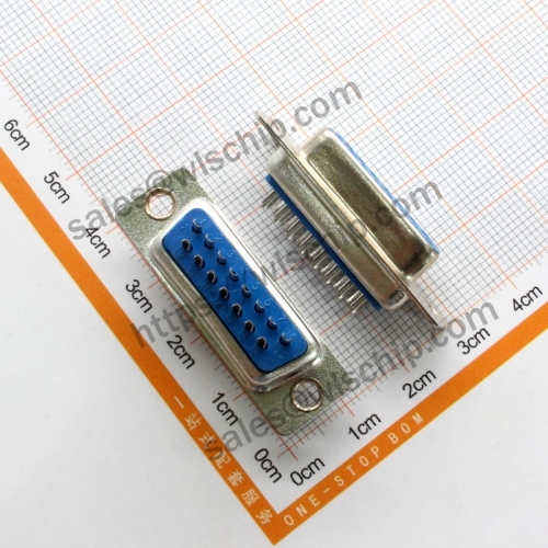 Serial connector Interface connector DB15 female Welded wire