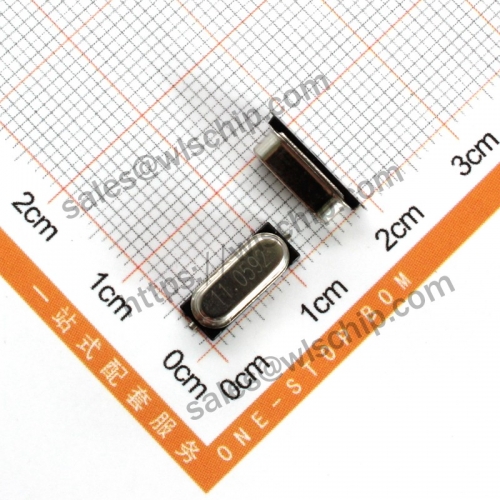 Passive Crystal SMD 49SMD 11.0592MHz 2-pin Quartz Crystal