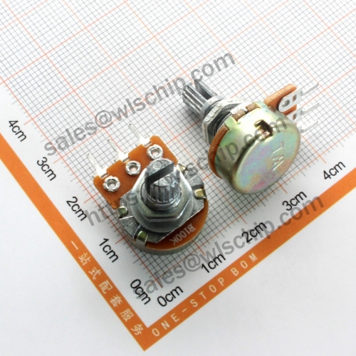 Single potentiometer WH148 B100K 100K shaft length 15MM amplifier volume speed