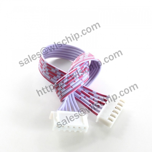XH2.54 red and white cable connection cable length 20cm double head 6Pin
