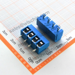 KF301 connector 4Pin terminal block can be spliced ​​connector pitch 5.08mm