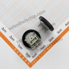 Single dial potentiometer B202 2K 3-pin gear 16mm thick 2mm