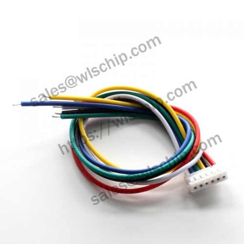 Terminal wire ZH1.5mm connecting wire single head 6Pin wire length 10CM