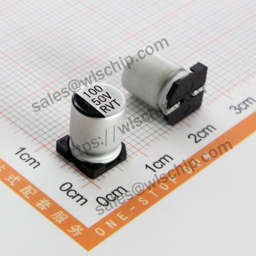 SMD aluminum electrolytic capacitor 50V 100uF 8 * 10.5mm