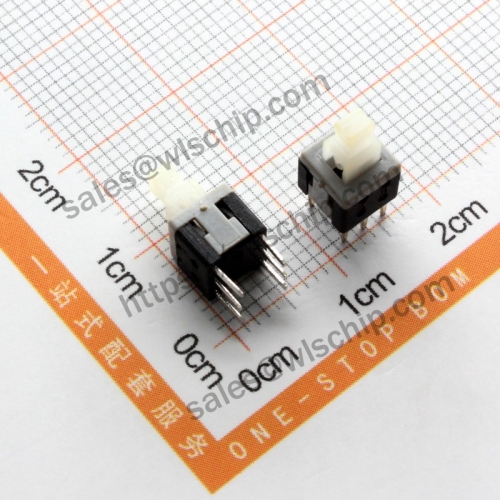 5.8 * 5.8mm lockless 6Pin button high quality key switch