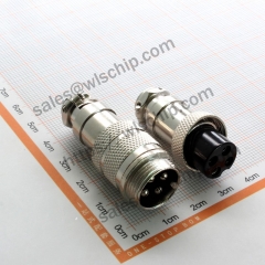 GX16-4 connector aviation socket connector 16mm cable connector 4Pin 4 core butt set