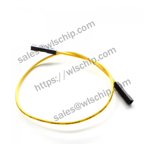 DuPont cable female to female 20cm length cable yellow