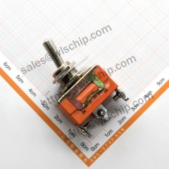 E-TEN1121 3Pin 2 steps orange power shake head Boat shape switch Toggle Switch