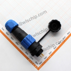 SP13 3Pin socket + plug waterproof aviation plug connector high quality