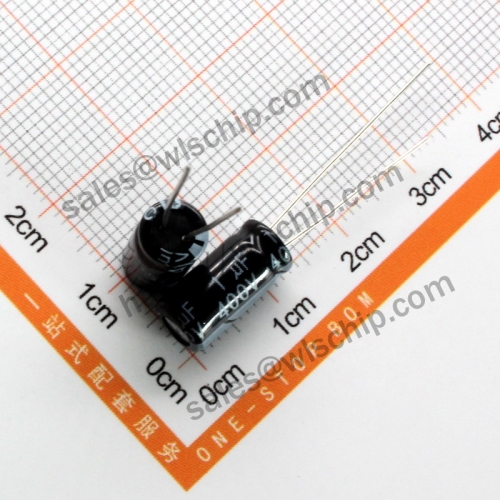 DIP In-line aluminum electrolytic capacitor 400V 1uF 6 * 13mm