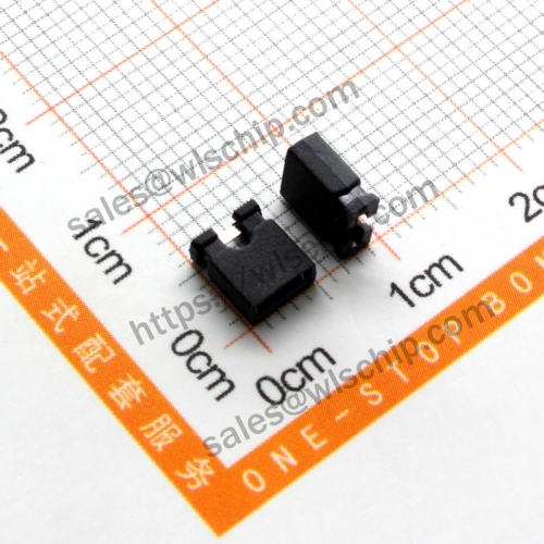 Jumper Cap Short-Circuit Cap Pin Connector Cap Pitch 2.54MM Black High Quality