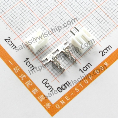 PH2.0 terminal block plug-in connector pitch 2.0mm plug + straight pin socket + terminal 2Pin