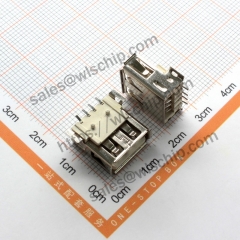 USB connector A female 180 degree patch curled high quality