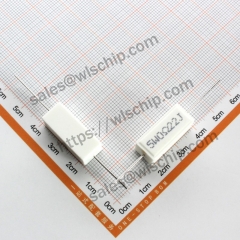 Cement resistor SQP 5W 0.22R 5%