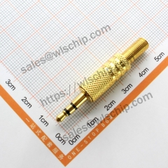 3.5mm stereo headphone plug