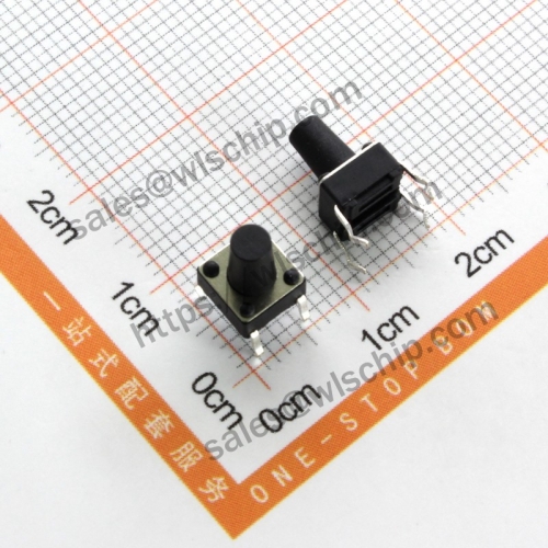 6 * 6 * 9mm Micro Switch Key Switch Button 4Pin Vertical