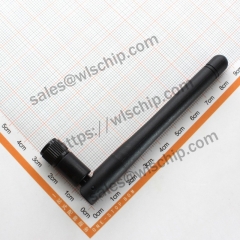 RF Connector Black 2.4G Small Foldable Antenna