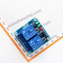 Relay module 2 road 12V high level trigger development board Relay MCU expansion board