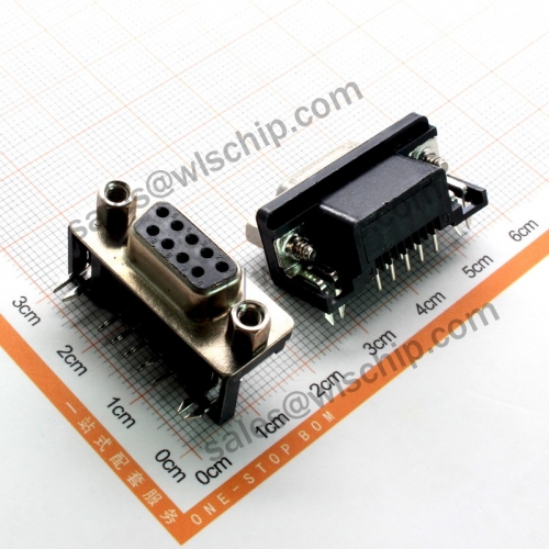 Connector DR9 Plug Solder Plate Female