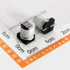 SMD aluminum electrolytic capacitor 16V 220uF 6.3 * 7.7mm