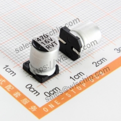 SMD aluminum electrolytic capacitor 16V 470uF 8 * 10.2mm