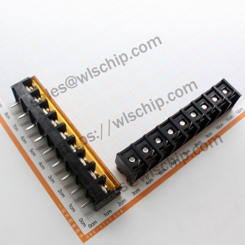 HB-9500 Terminal Block Fence Type Covered Pitch 9.5mm HB-9Pin