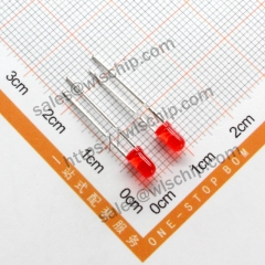 DIP light-emitting diode LED F3mm highlight red red