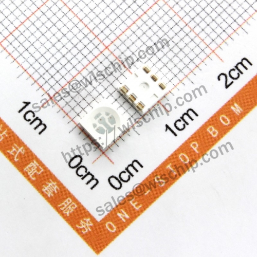 Light emitting diode SMD LED 5050 highlighted red