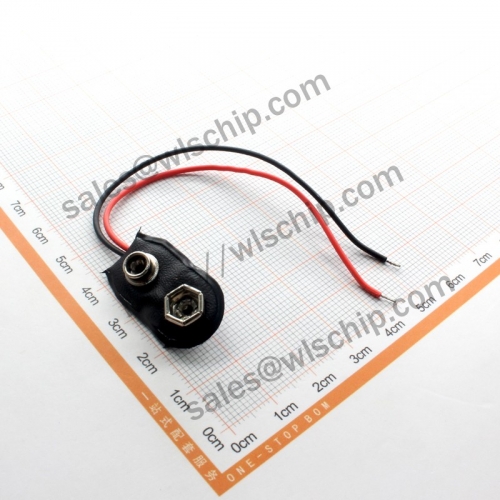 9V battery buckle line Battery connection line