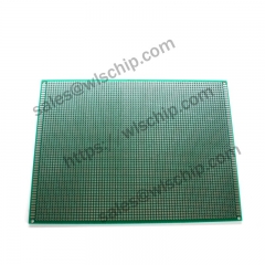 Double-sided spray tin green oil board 15 * 20CM green pitch 2.54mm PCB board