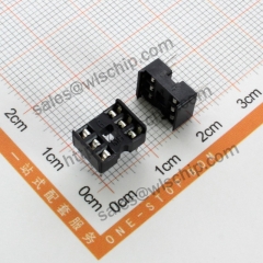 Integrated Circuit DIP Socket IC Connector 6Pin